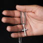 Class of 2025 Graduation Engraved Cross Necklace with Chain