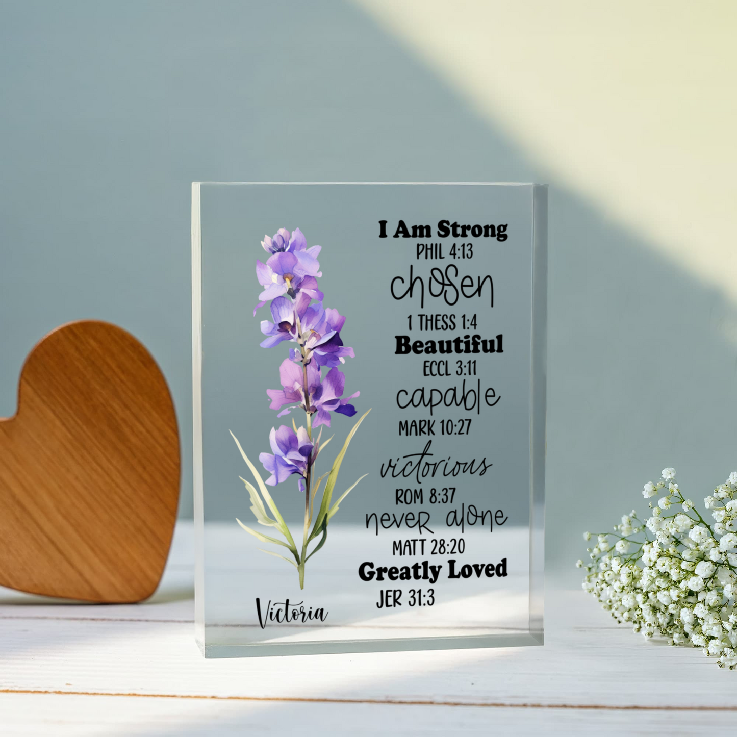 Printed Acrylic Block