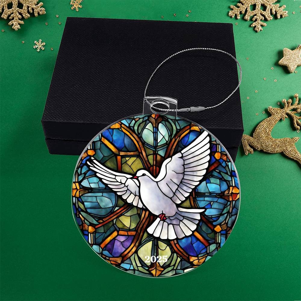 Dove Holy Spirit Ornament