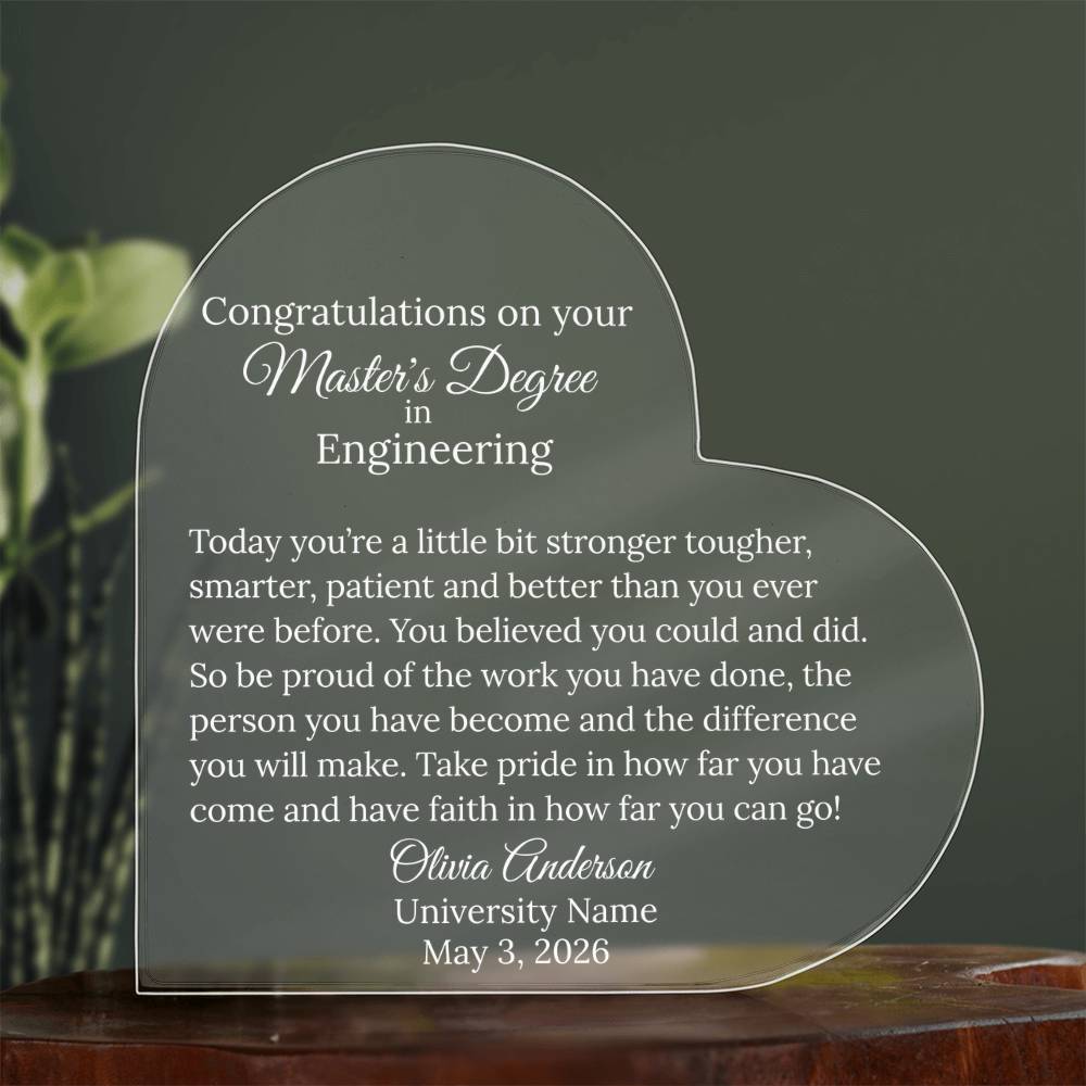 Personalized Doctorate Phd Graduation Gift