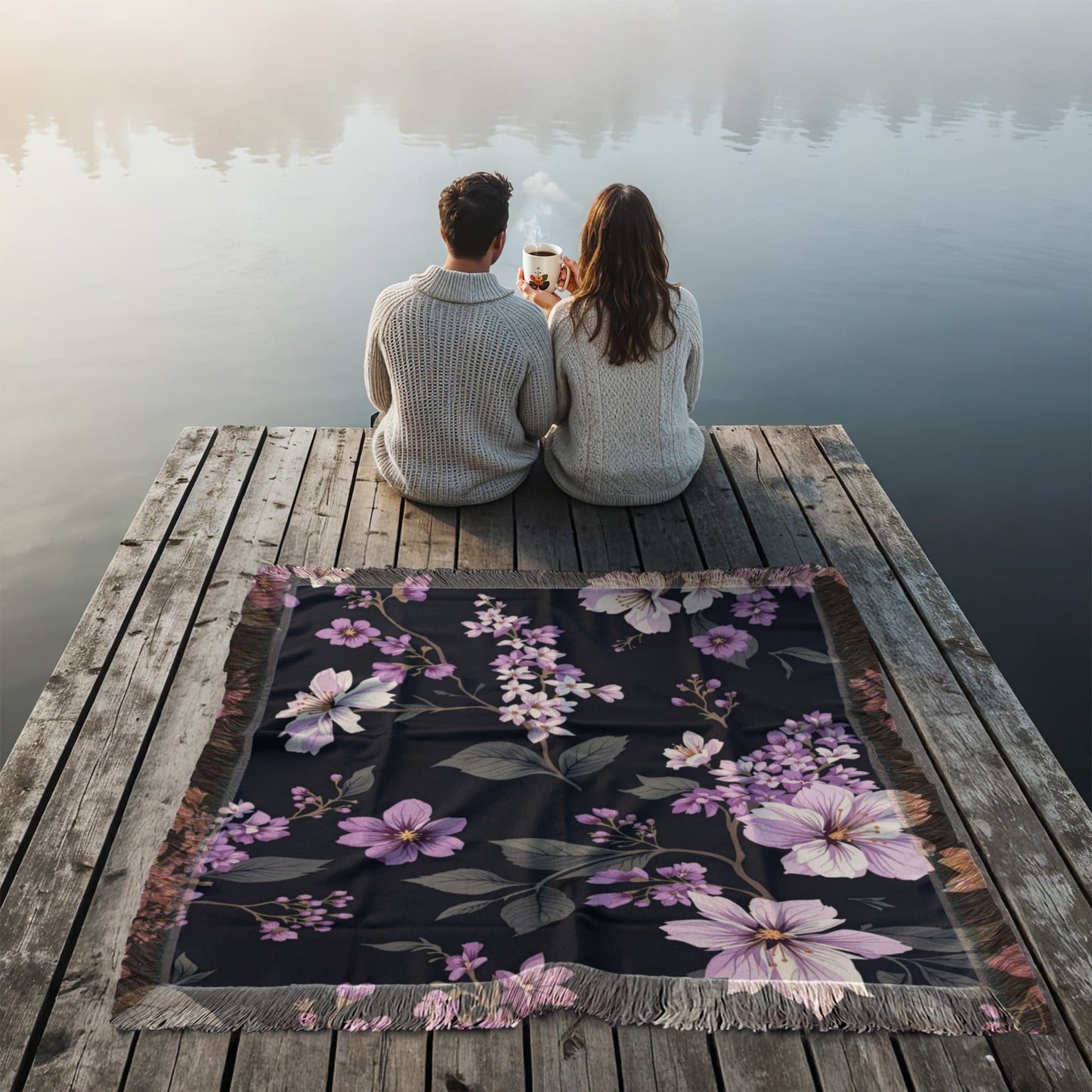 Printed Woven Blanket (Portrait) (API)