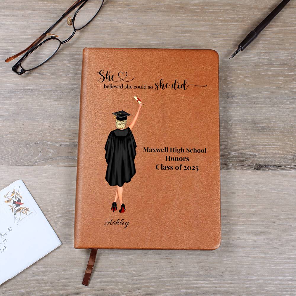 Class of 2025 Personalized Graduation Journal