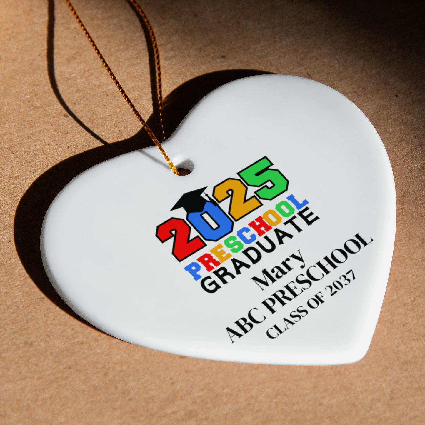 2025 Preschool Graduation Ornament