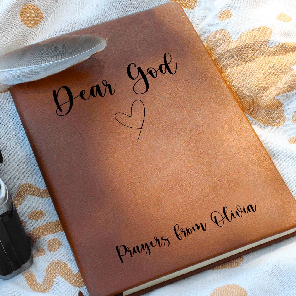 Personalized Dear God Prayer Journal