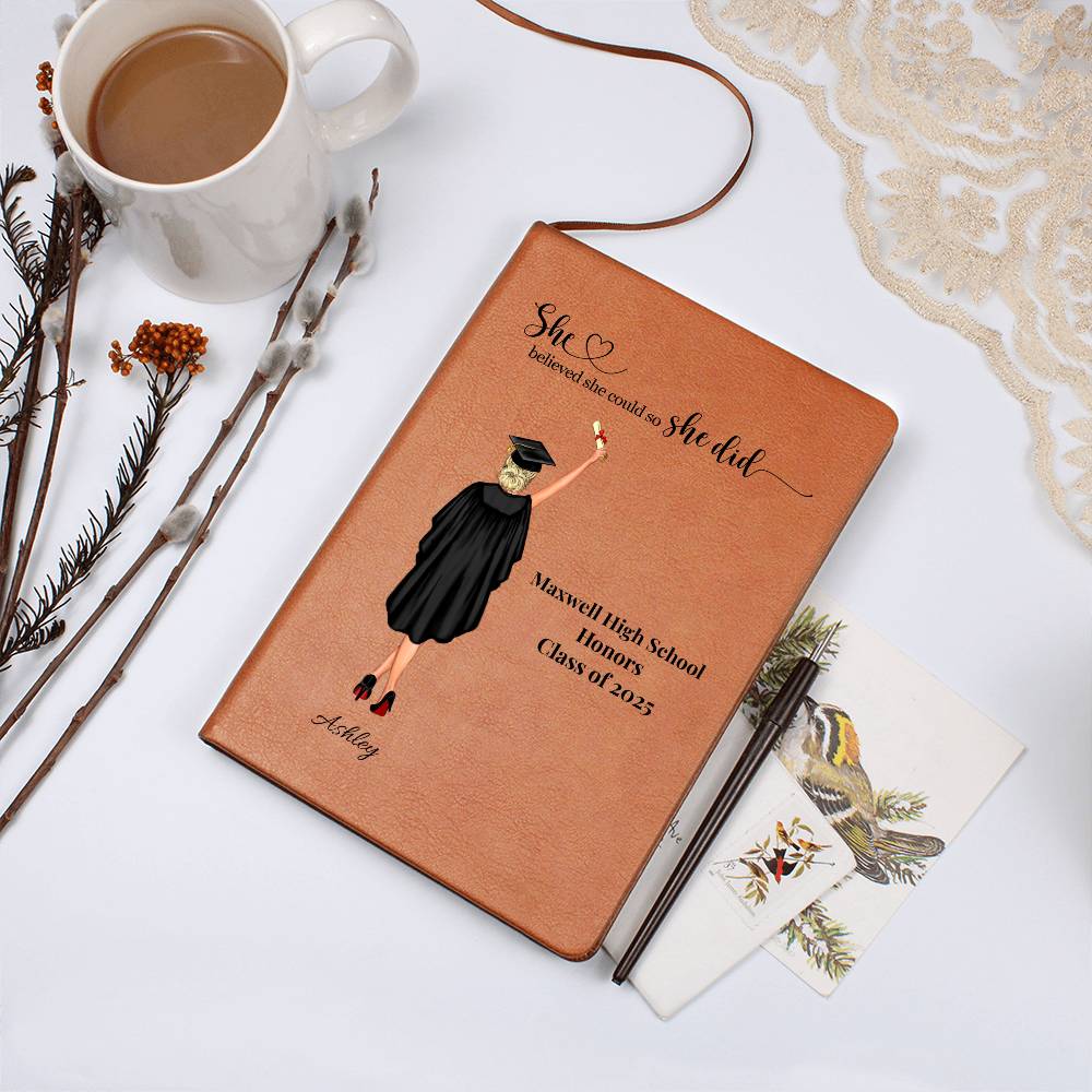 Class of 2025 Personalized Graduation Journal