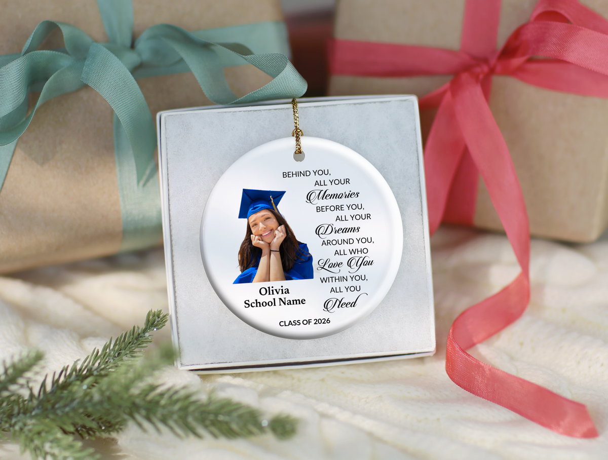Graduation Photo Ornament