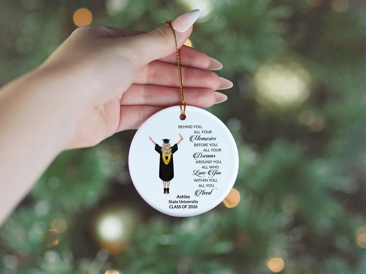 Personalized Graduation Ornament