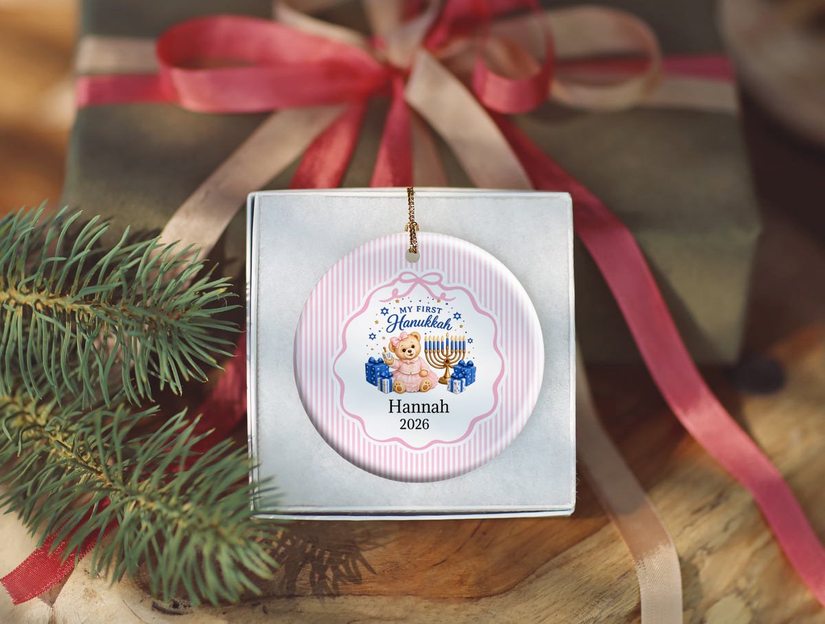 First Hanukkah Ornament