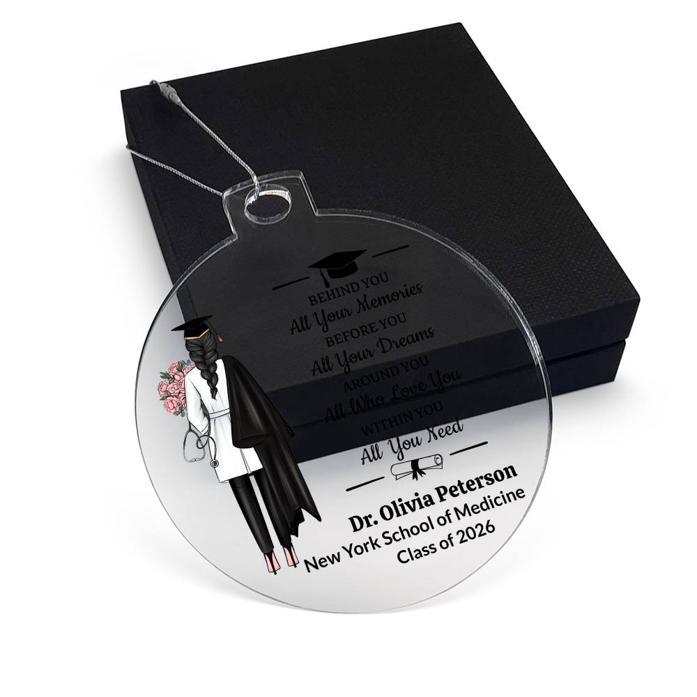 Medical School Graduation Acrylic Ornament