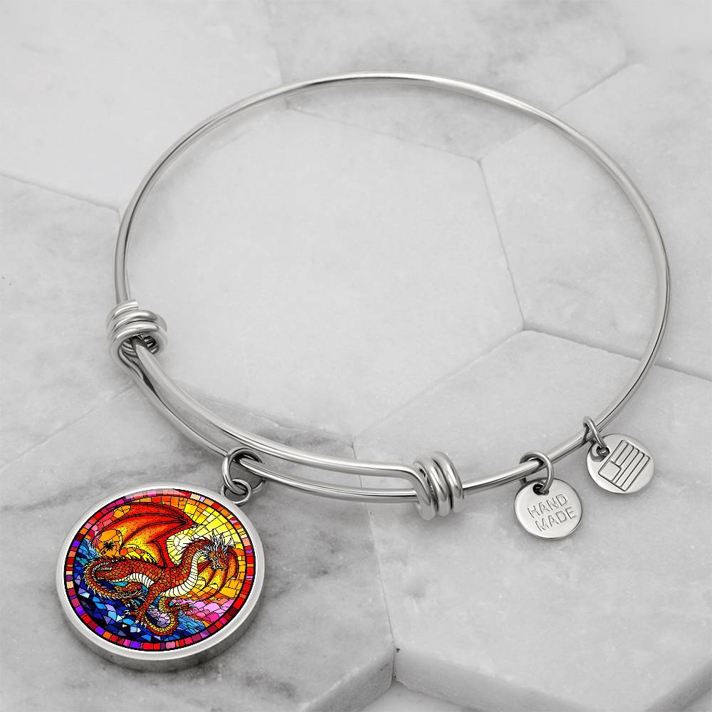 Red Dragon Pendant Necklace