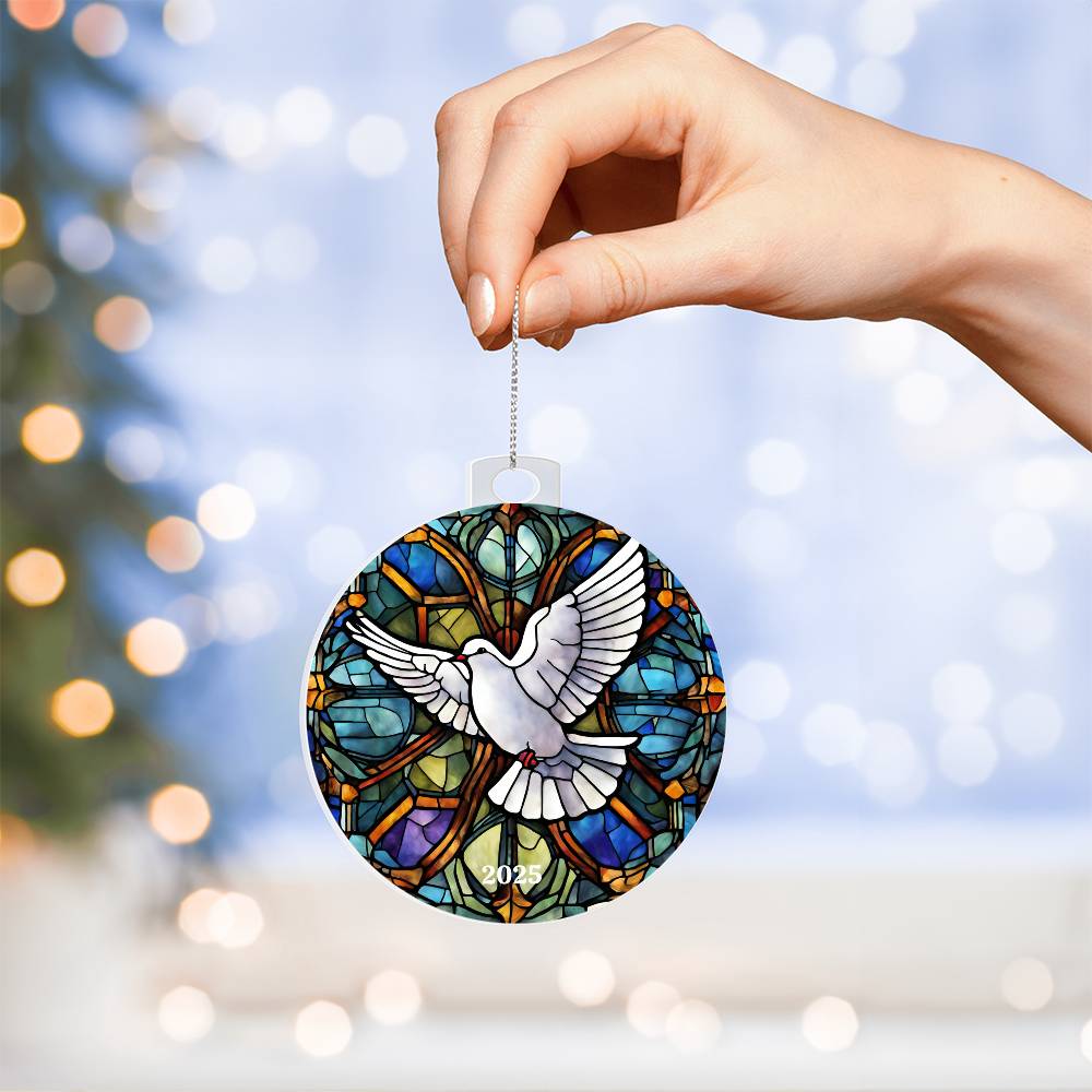 Dove Holy Spirit Ornament
