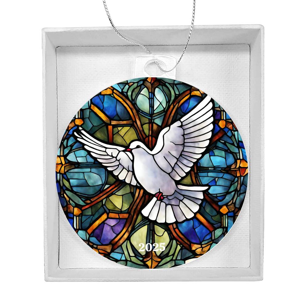 Dove Holy Spirit Ornament