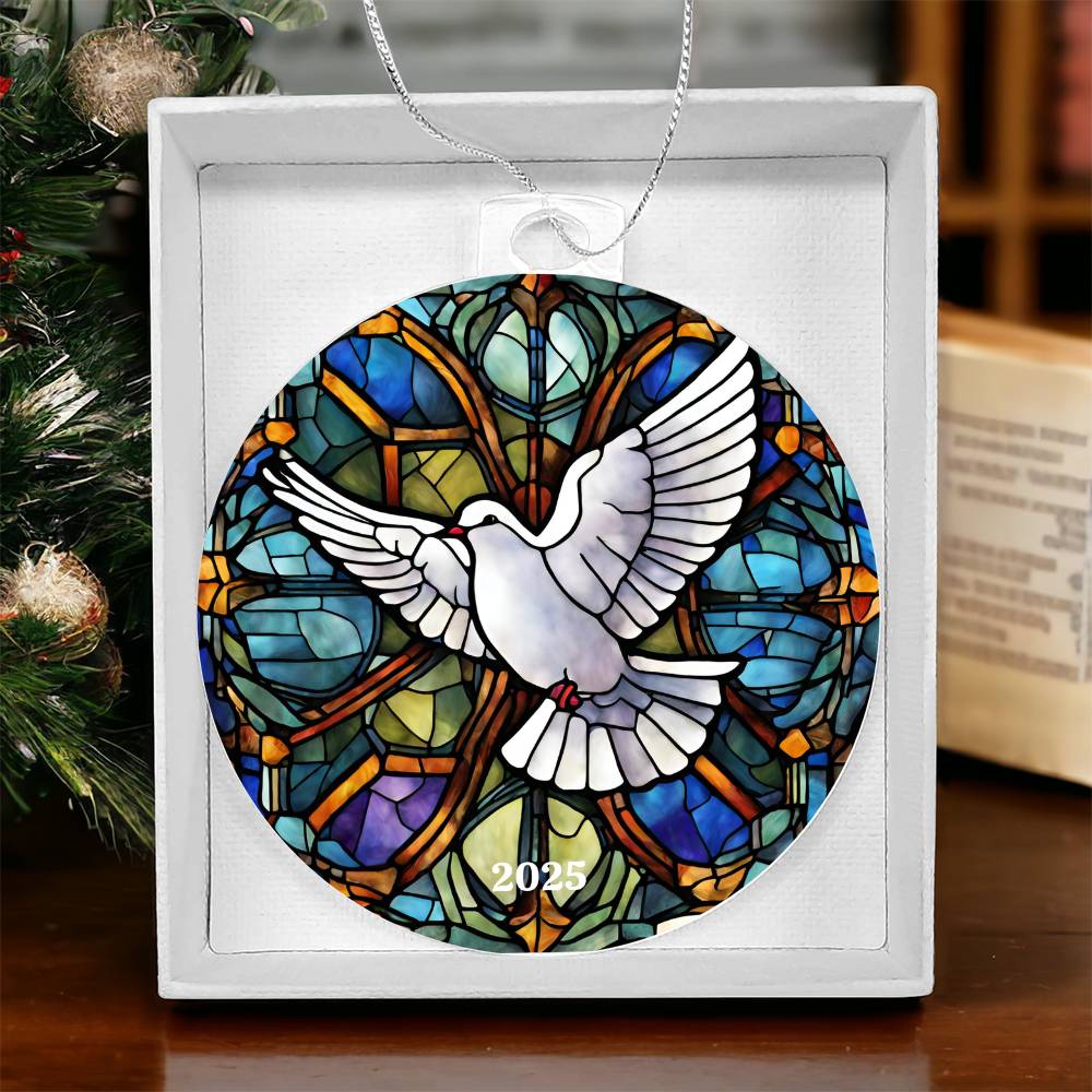 Dove Holy Spirit Ornament