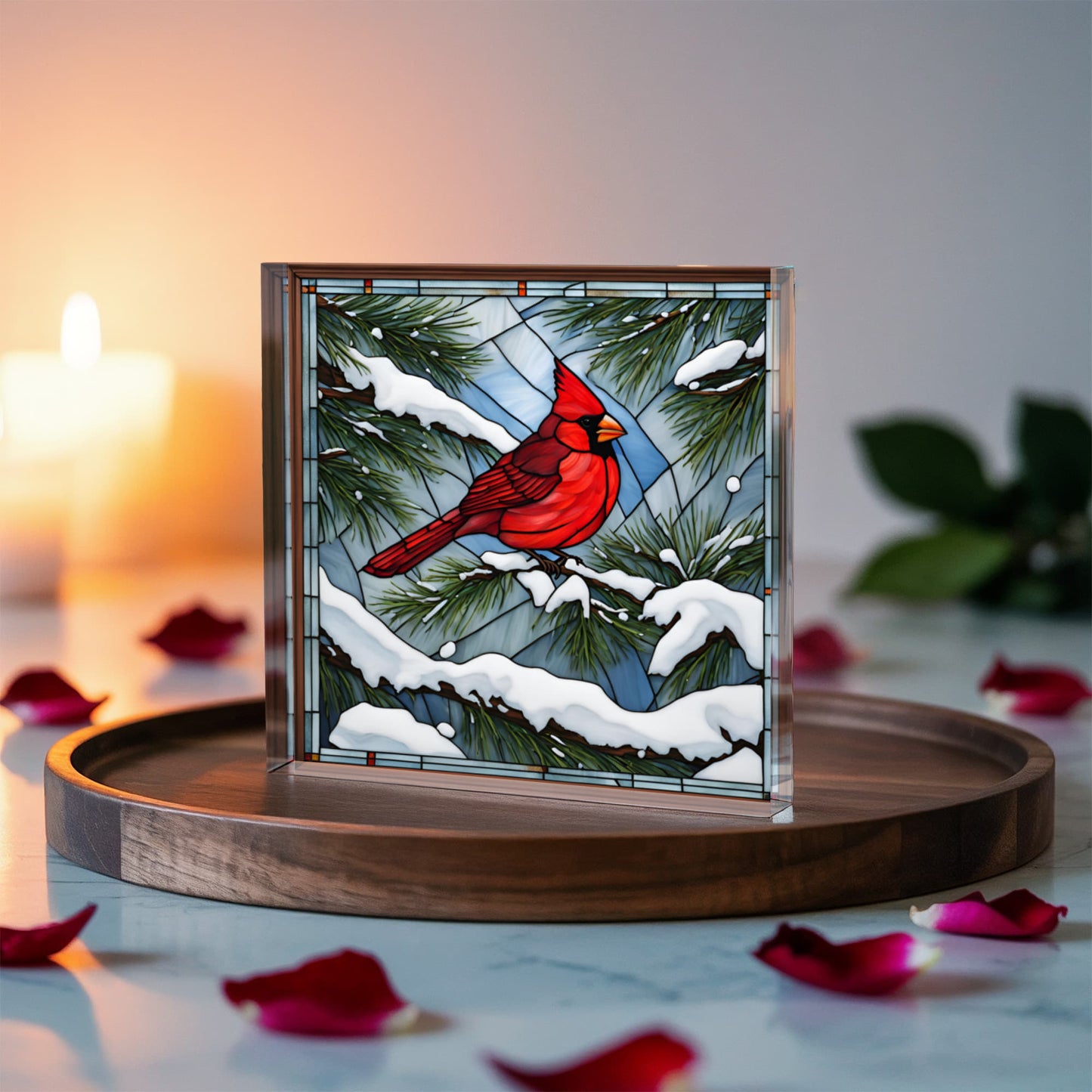 Cardinal Decorative Plaque