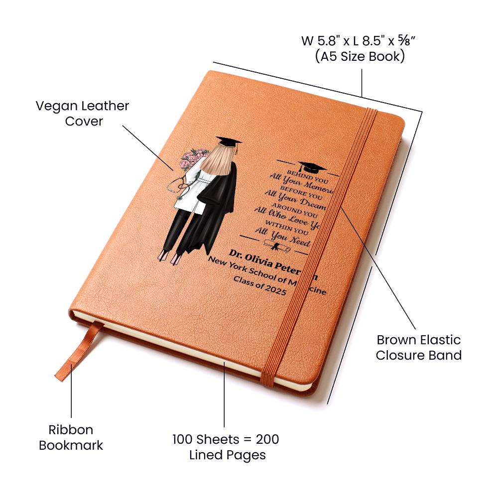 New Doctor White Coat Ceremony Medical School Graduation Journal