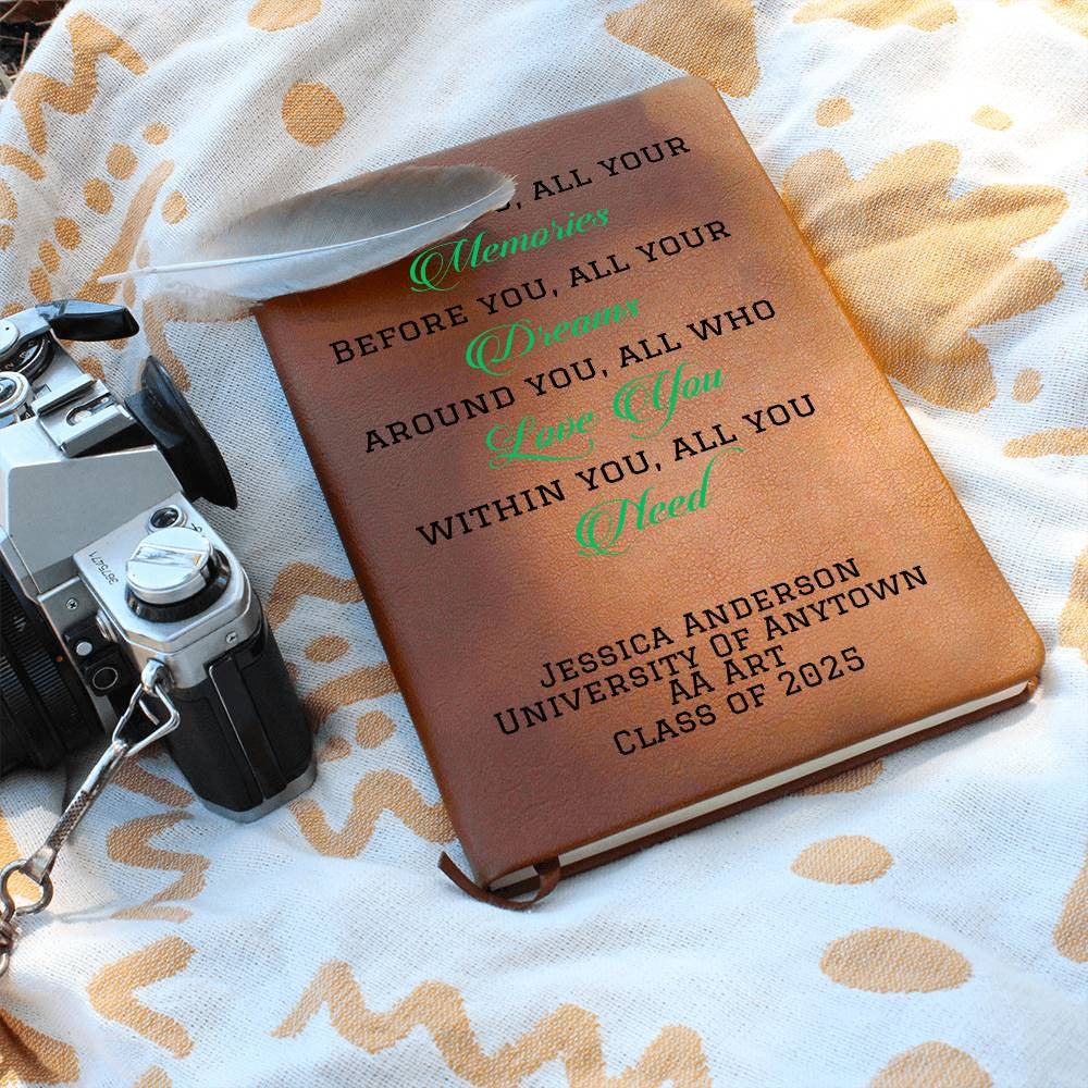Class of 2025 Graduation Gift Journal in 5 Colors