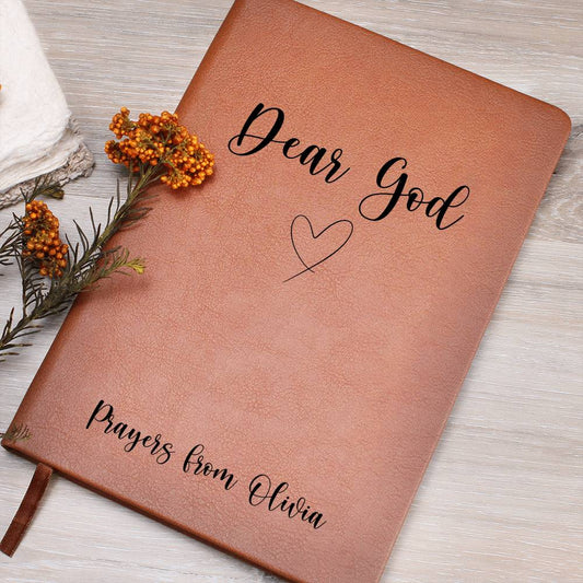 Personalized Dear God Prayer Journal