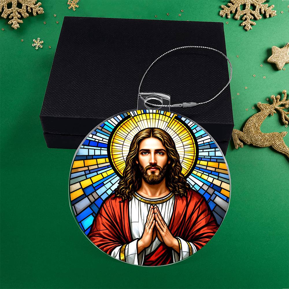 Jesus Acrylic Ornament Plaque