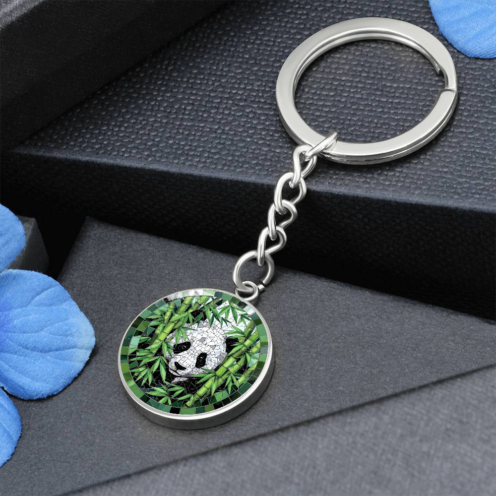 Panda Engraved Necklace