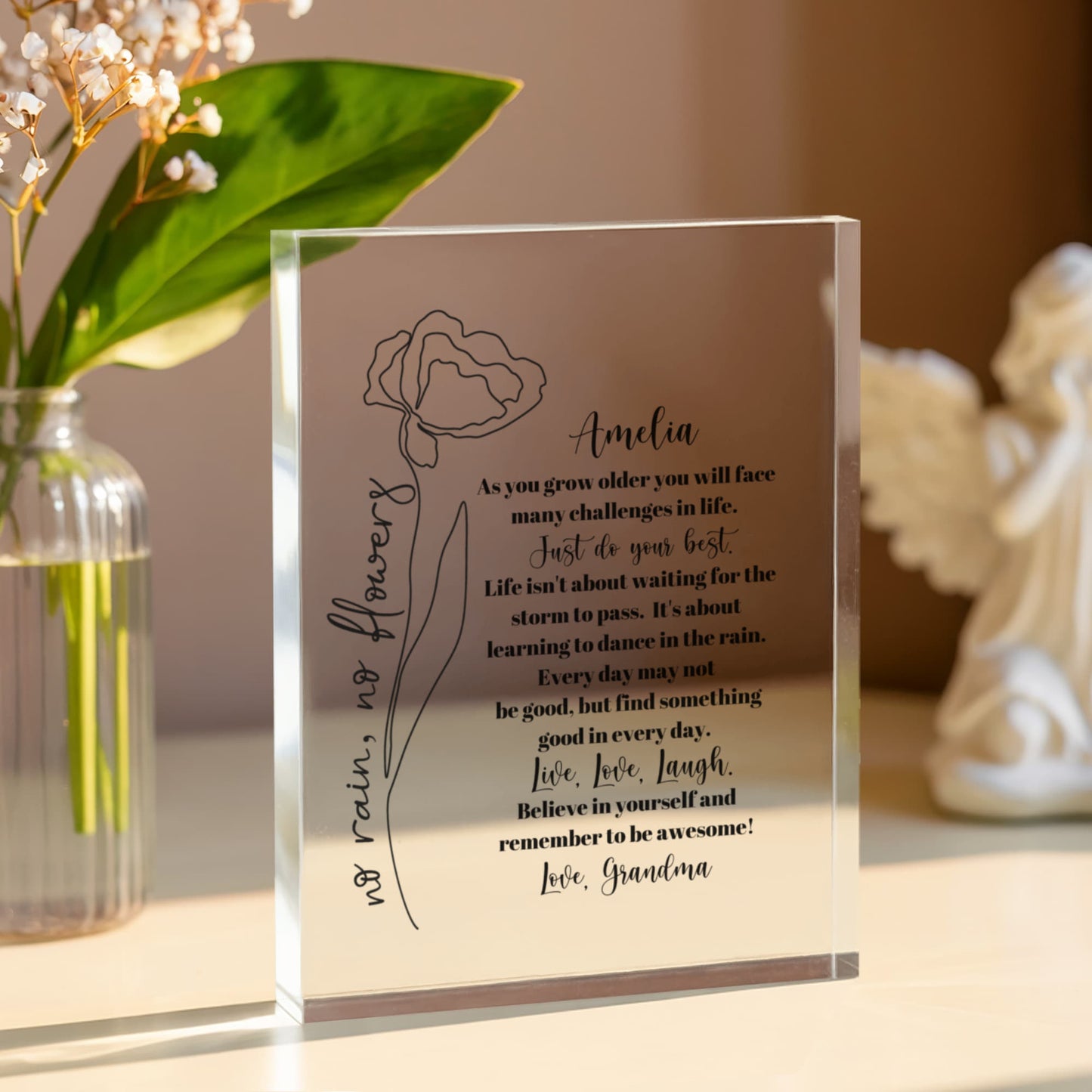 Printed Acrylic Block