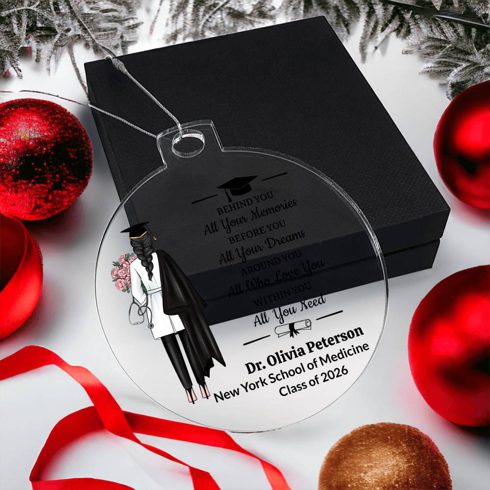 Medical School Graduation Acrylic Ornament