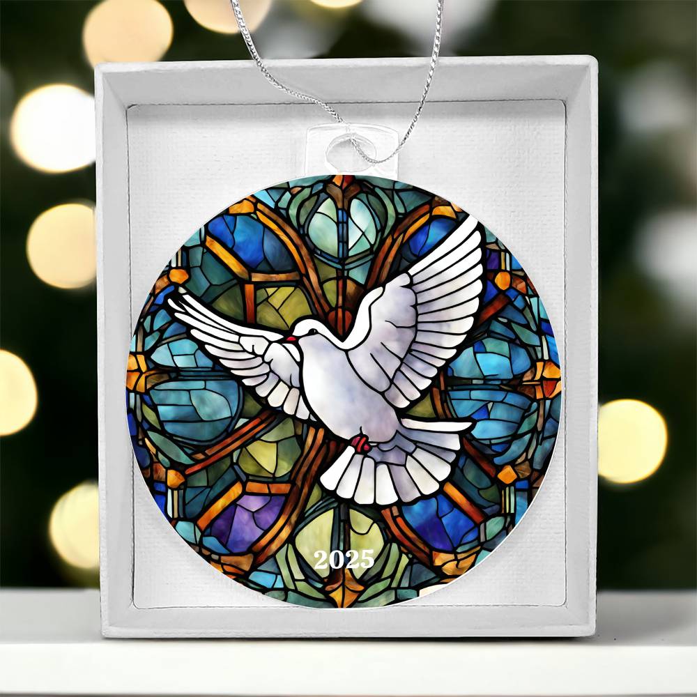 Dove Holy Spirit Ornament
