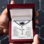 Class of 2025 Graduation Engraved Cross Necklace with Chain