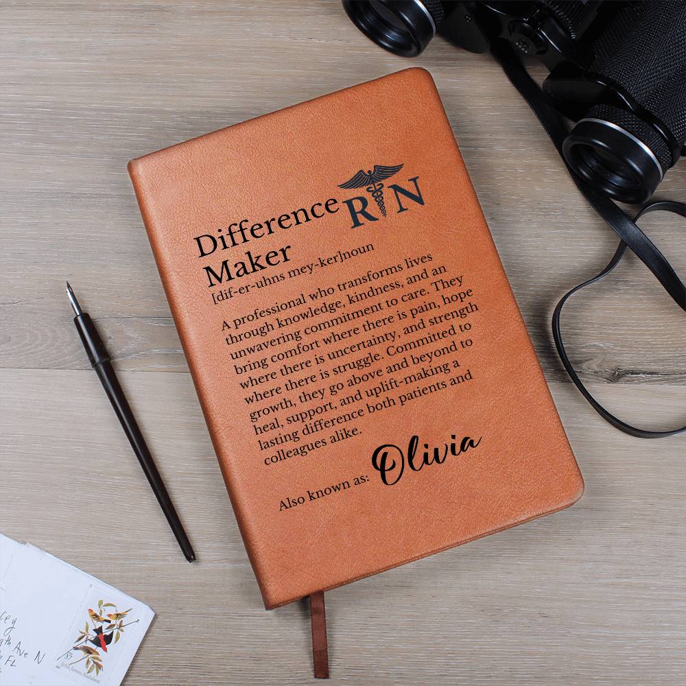 Difference Maker Journal for RN Nurse