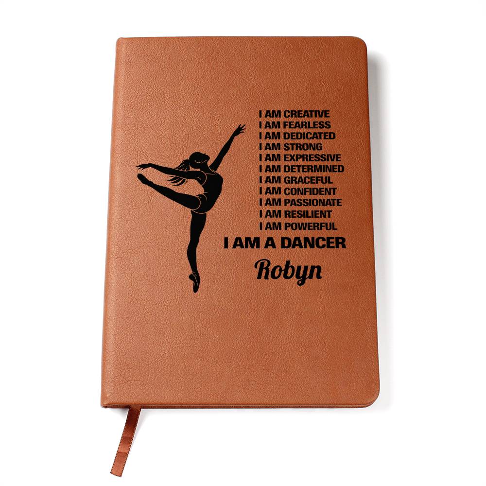 Personalized Dance Affirmation Notebook