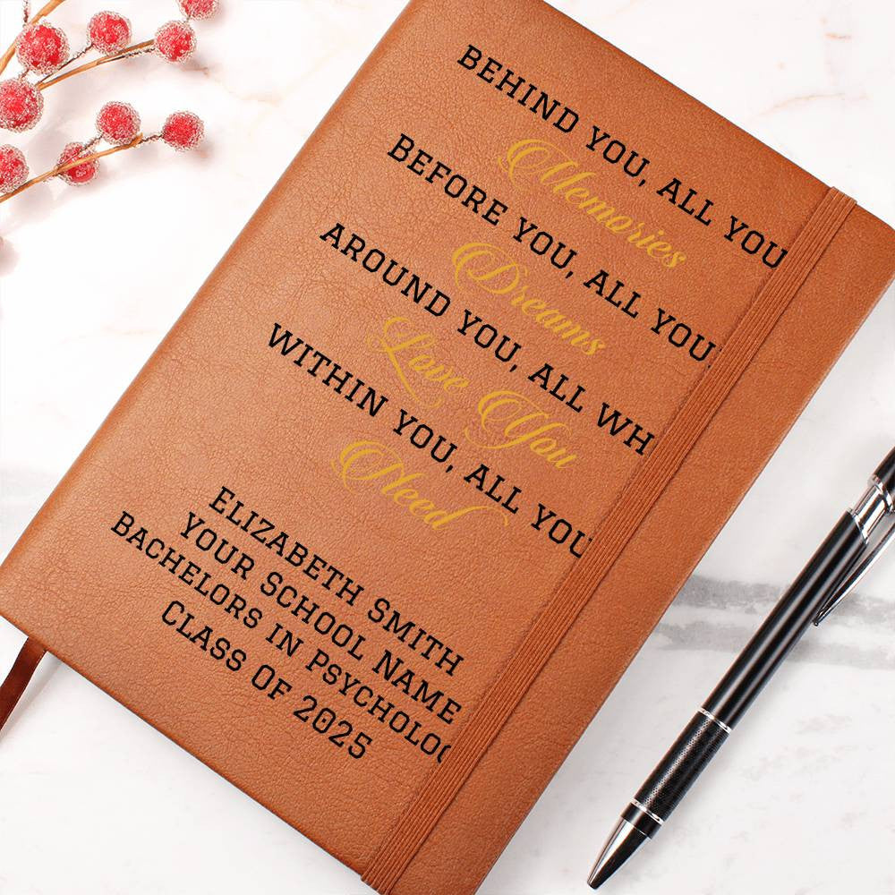 Class of 2025 Graduation Gift Journal in 5 Colors