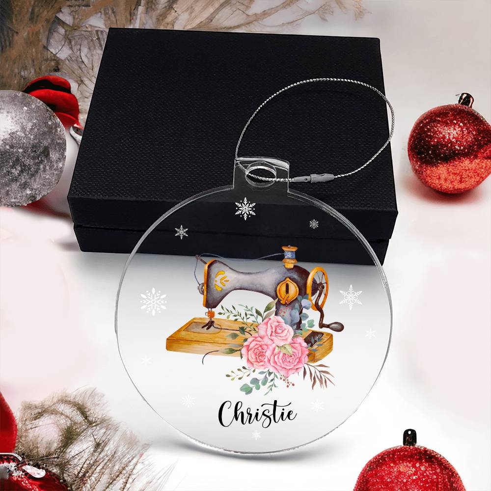 Sewing Christmas Tree Ornament