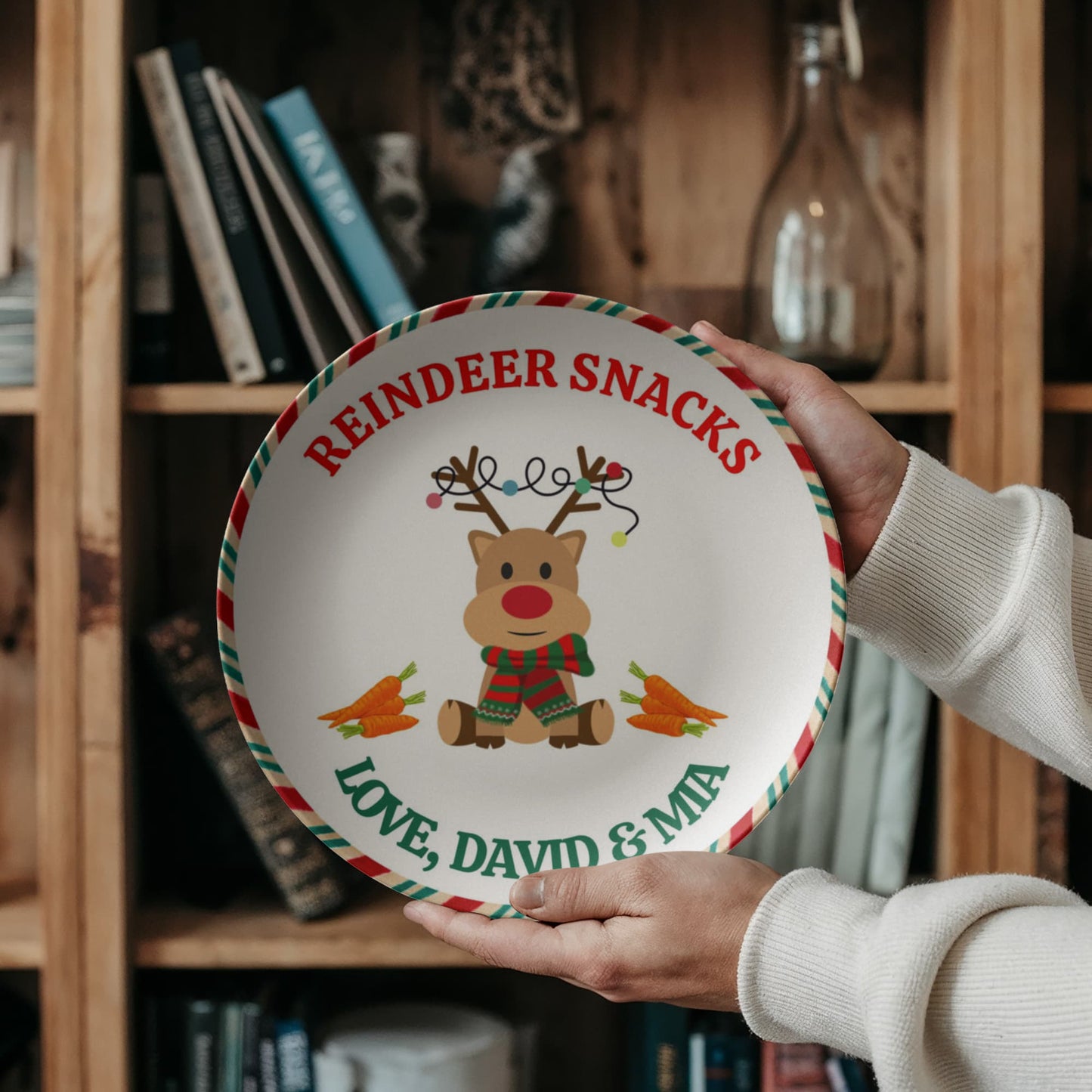 Cookies For Santa Plate