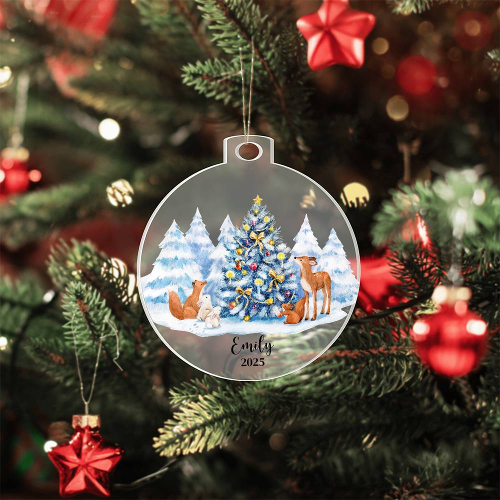 Acrylic Heart Ornament