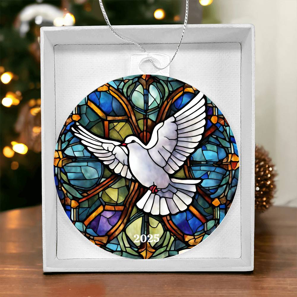 Dove Holy Spirit Ornament