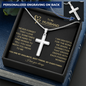 Husband Cross Necklace