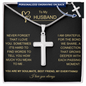 Husband Cross Necklace