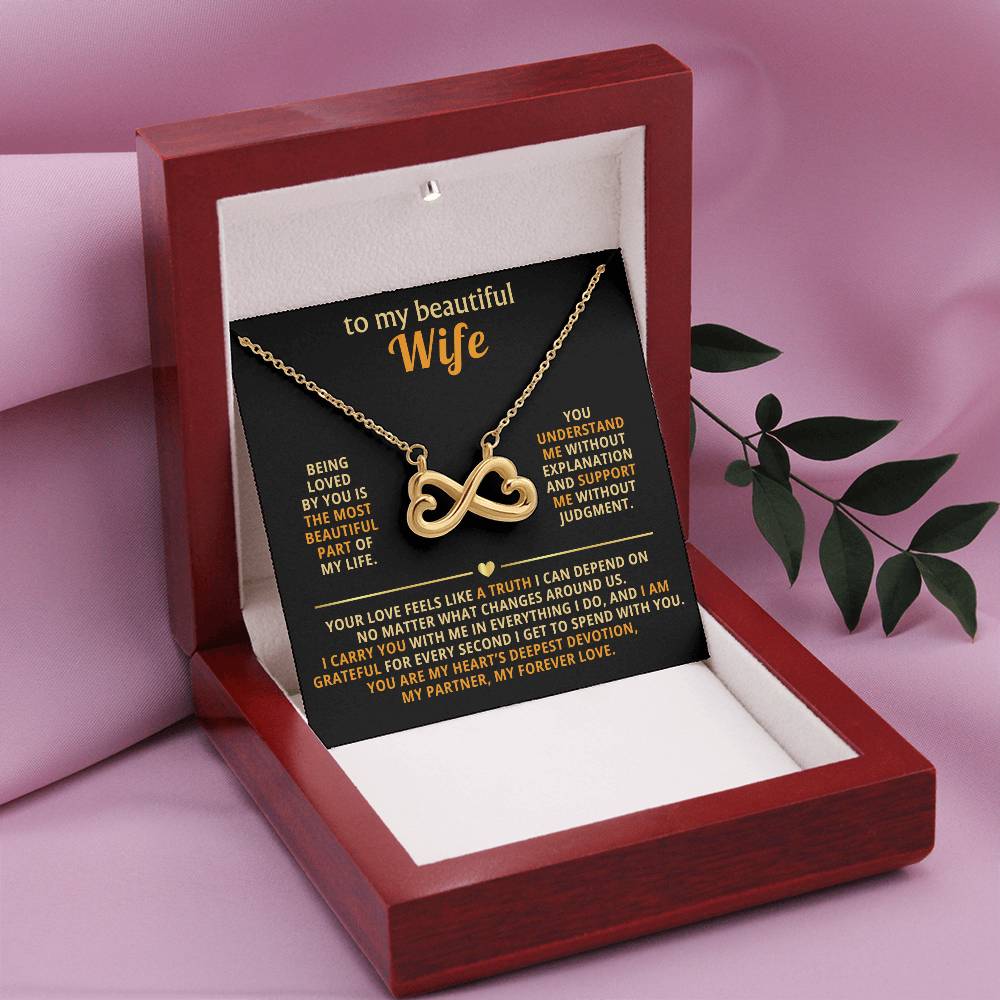 Wife Endless Love Necklace Gift