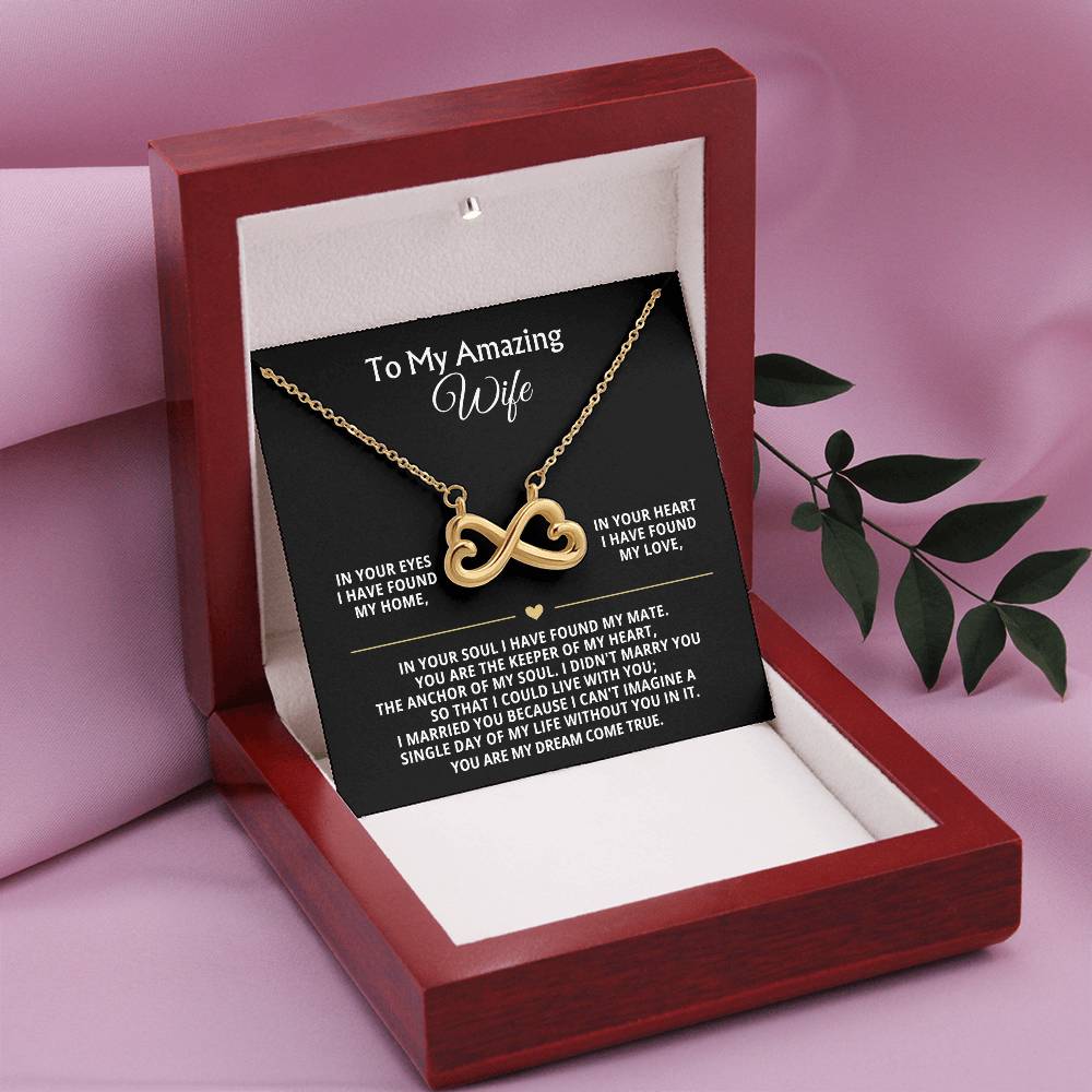 Wife Endless Love Necklace Gift