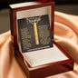 Daughter Engraved 4 Sided Necklace