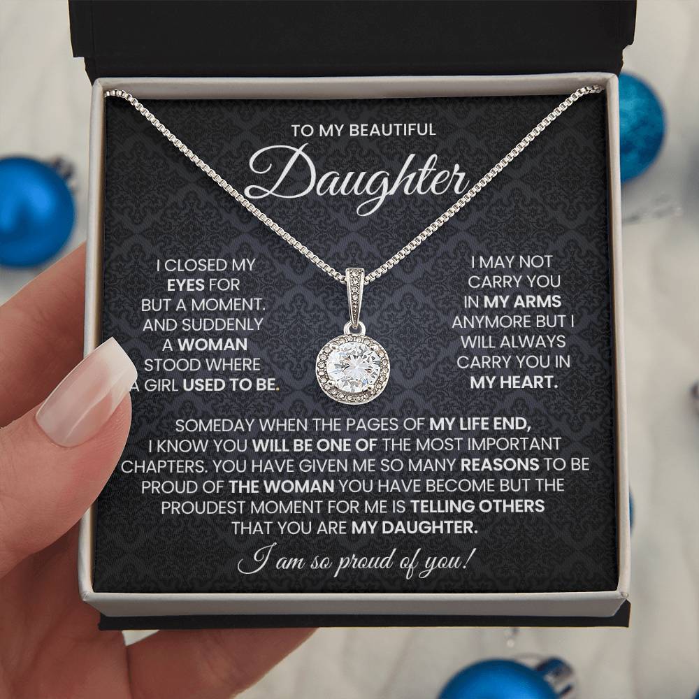 To My Daughter Hope Necklace