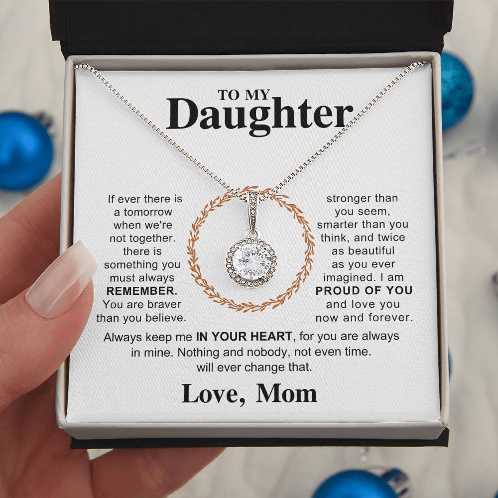 To My Daughter Hope Necklace