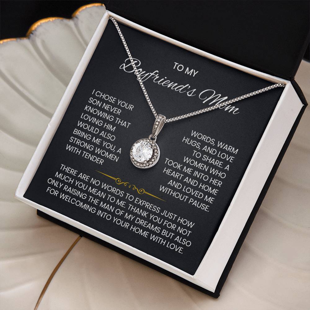 To My Boyfriends Mom Hope Necklace