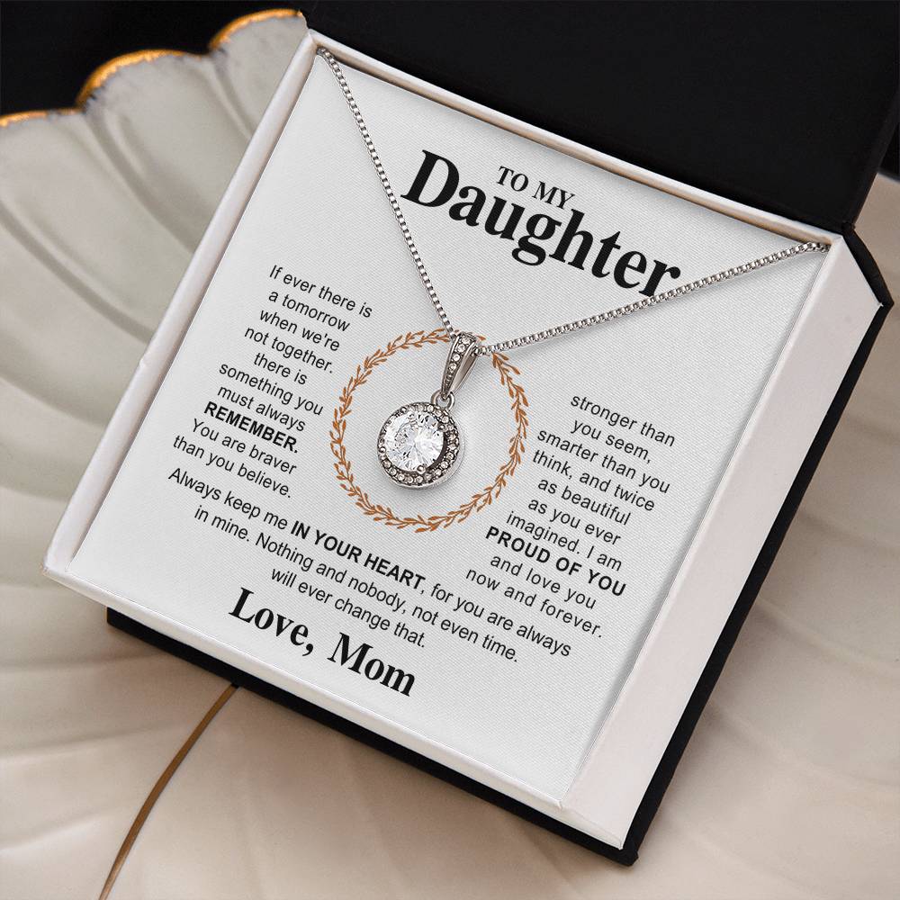 To My Daughter Hope Necklace