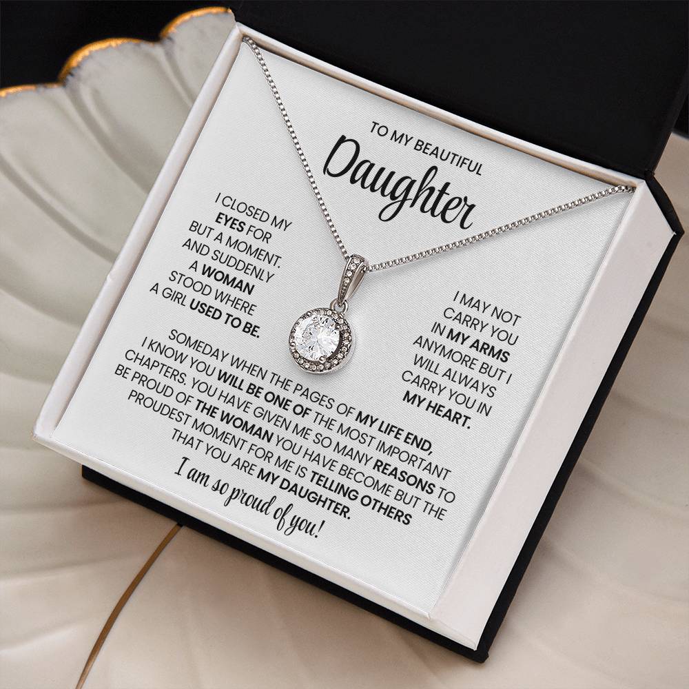 To My Daughter Hope Necklace