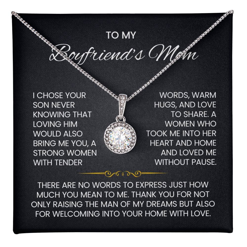 To My Boyfriends Mom Hope Necklace