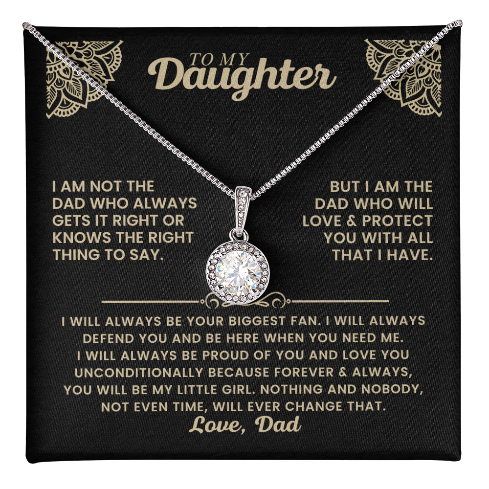 Daughter from Dad Necklace