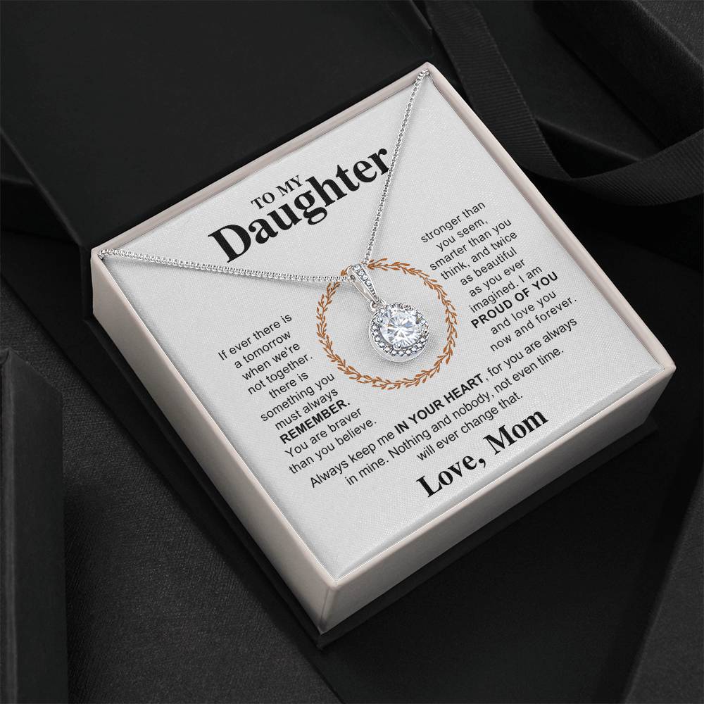 To My Daughter Hope Necklace