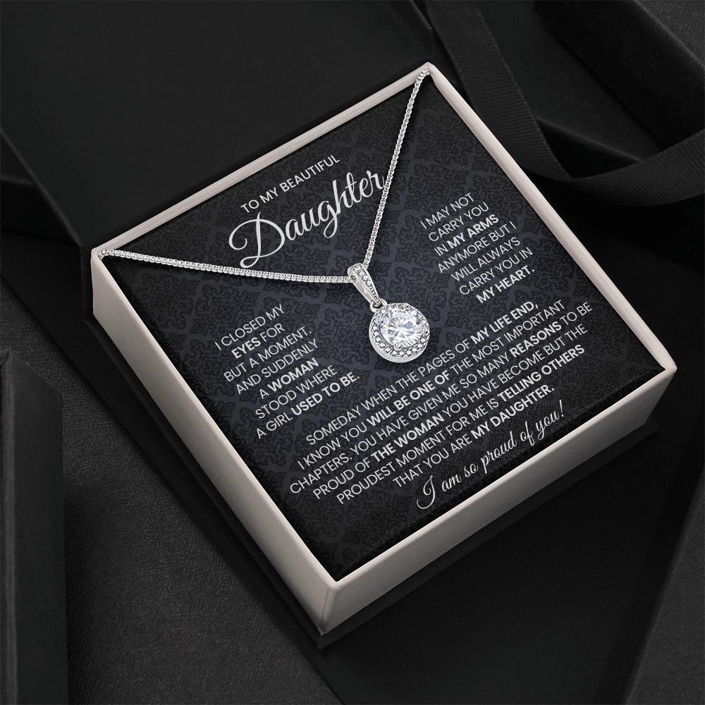 To My Daughter Hope Necklace