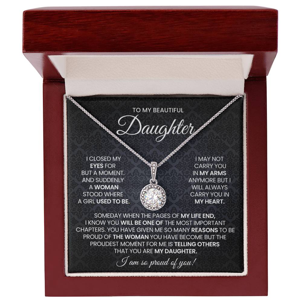 To My Daughter Hope Necklace