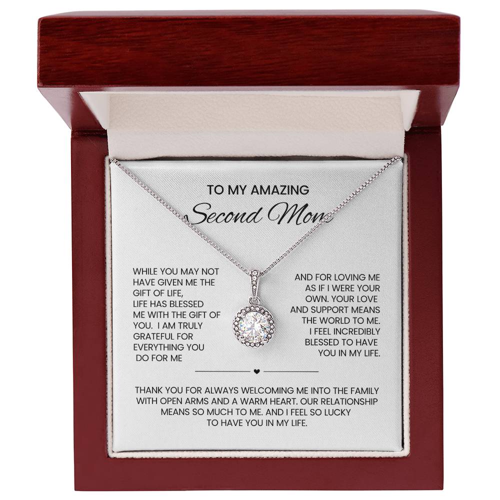 To My Second Mom Hope Necklace